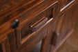Westgate Rustic Brown TV Stand - 80" - Crafters and Weavers
