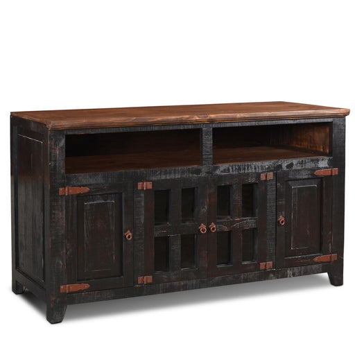 Montclare 72" TV Stand - Black - Crafters and Weavers