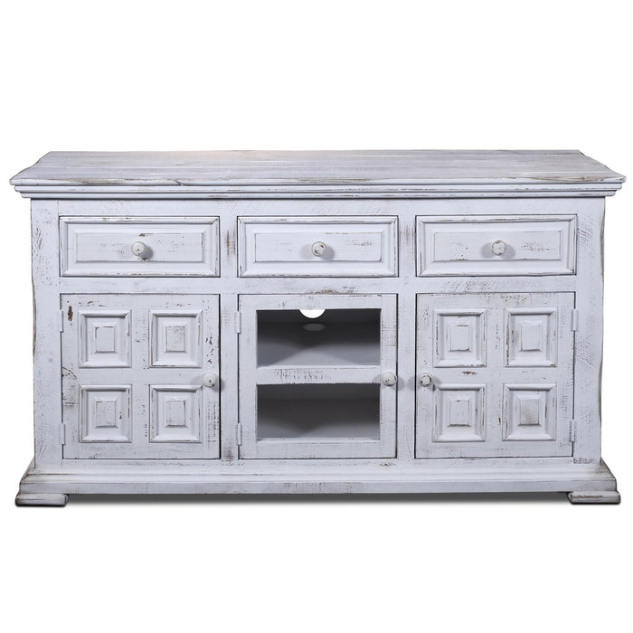*Keystone Panel Door TV Stand - 56" (2 Colors Available) - Crafters and Weavers