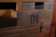 SOLD OUT Bayview Rustic Solid Wood 6 Drawer Dresser - Crafters and Weavers