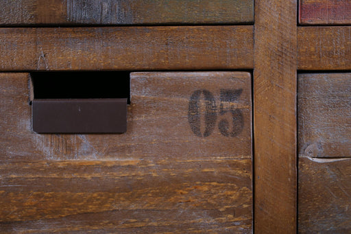 SOLD OUT Bayview Rustic Solid Wood 6 Drawer Dresser - Crafters and Weavers