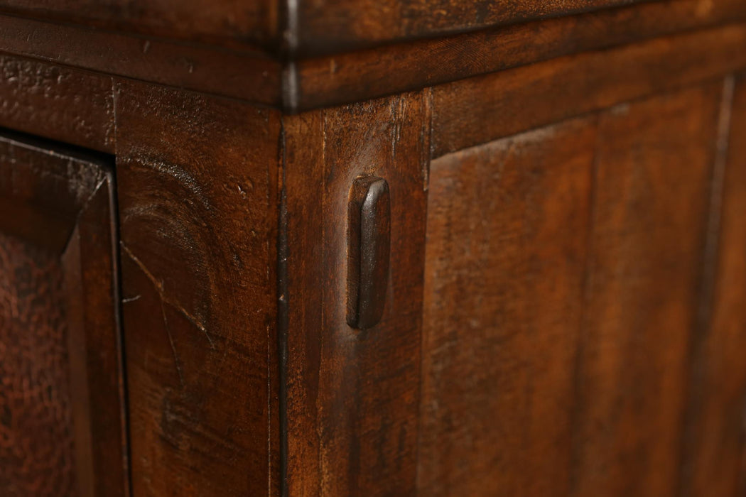 Elements Collection Copper Highboy Dresser - Crafters and Weavers