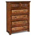 Elements Collection Copper Highboy Dresser - Crafters and Weavers