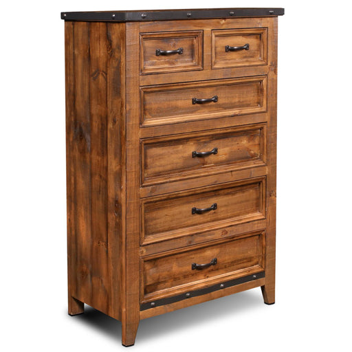 Larson 6 Drawer Highboy Dresser - Crafters and Weavers