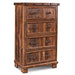 Westgate 4 Drawer Highboy Dresser - Crafters and Weavers