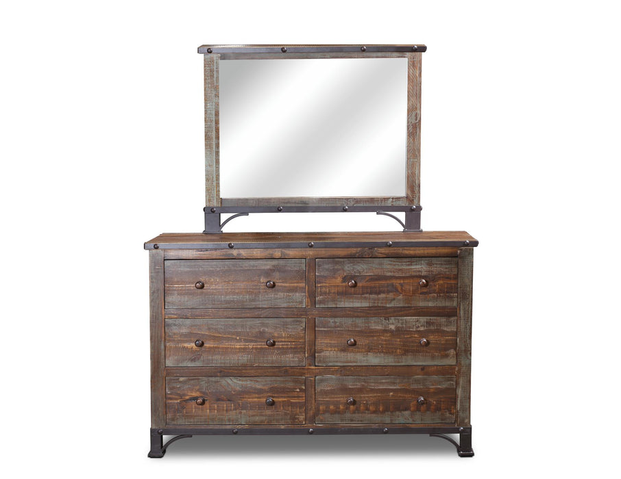 Logan Boulevard 6 Drawer Dresser - Crafters and Weavers