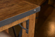 Larson Counter Height Console Table & Bar Stool Set - Crafters and Weavers