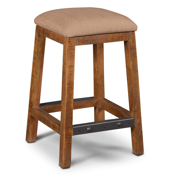 Larson Counter Height Console Table & Bar Stool Set - Crafters and Weavers