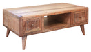 Bayshore Mid Century Coffee Table - Crafters and Weavers