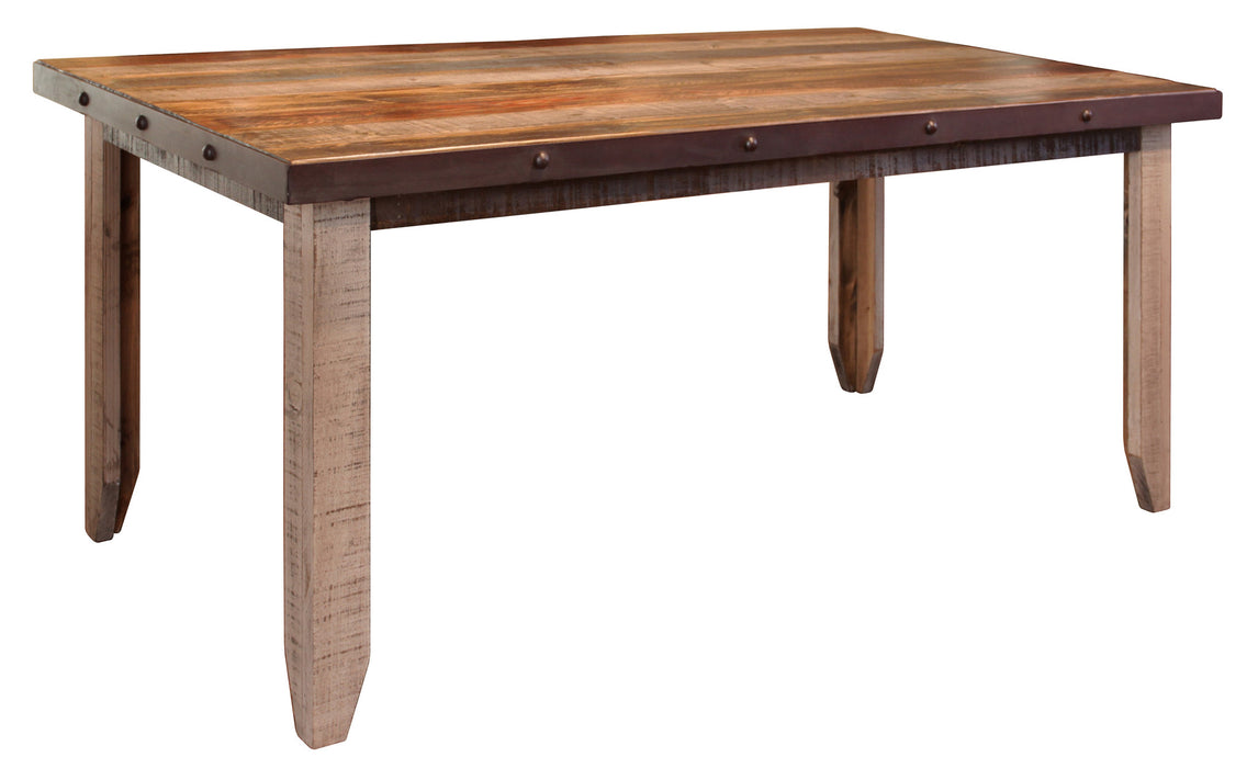 SOLD OUT Bayshore Multi Colored 69" Dining Table - Crafters and Weavers