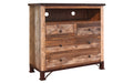 Bayshore Media Chest - Multicolor - Crafters and Weavers