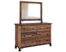 Bayshore 6 Drawer Dresser - Multicolor - Crafters and Weavers