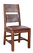 SOLD OUT Set of 6 Bayshore Rustic Style Solid Wood Multi - Colored Dining Chairs - Crafters and Weavers