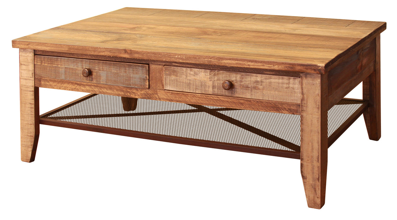 Bayshore Loft 4 Drawer Coffee Table - Crafters and Weavers