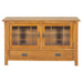 Mission Quarter Sawn Oak 48" TV Stand - Light Oak - Crafters and Weavers
