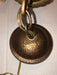 ANTIQUE TUDOR / ARTS & CRAFTS 1920's 3 LIGHT FIXTURE - Crafters and Weavers