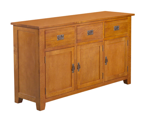 DUPLICATE: Mission Quarter Sawn Oak Sideboard, Console - Michael's Cherry - Crafters and Weavers