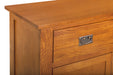 DUPLICATE: Mission Quarter Sawn Oak Sideboard, Console - Michael's Cherry - Crafters and Weavers