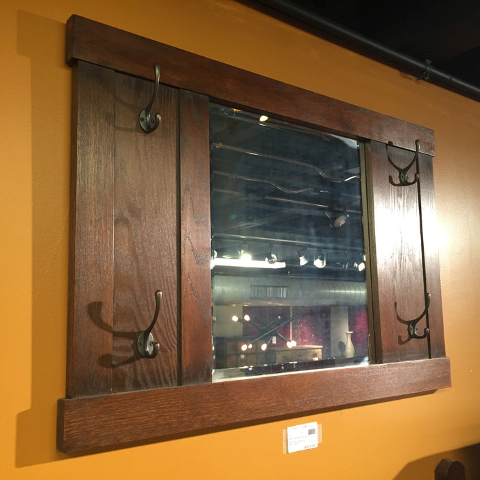 Oak Mission Mirror #315 - Crafters and Weavers