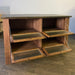 Emerson Kitchen Island - Rustic Walnut - Crafters and Weavers