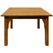 Mission Style White Oak Square Dining Table - (2 Colors Available) - Crafters and Weavers