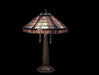 Tiffany Mission style Stained glass Table Lamp QHS1825 - Crafters and Weavers