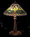 Tiffany style Stained glass Table Lamp - Crafters and Weavers