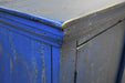 Macao 4 Door Sideboard - Blue - 73" - Crafters and Weavers
