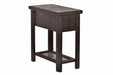 Barrington 1 Drawer Side Table - Rustic Brown - Crafters and Weavers