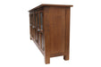 Gaines 6 Door Sideboard - Tobacco - 72" - Crafters and Weavers