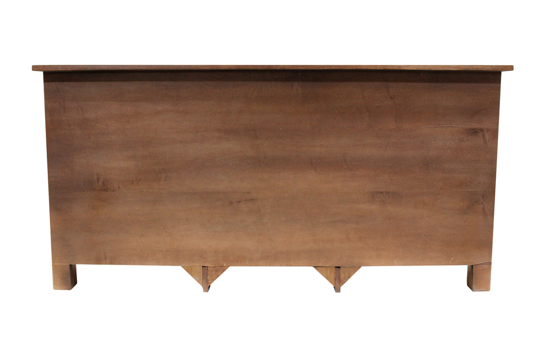 Gaines 6 Door Sideboard - Tobacco - 72" - Crafters and Weavers