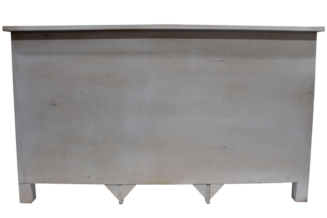 Gaines 6 Door Sideboard - Distressed White - 72" - Crafters and Weavers