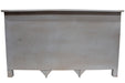 Gaines 6 Door Sideboard - Distressed White - 72" - Crafters and Weavers