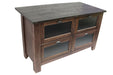 Emerson Kitchen Island - Rustic Walnut - Crafters and Weavers
