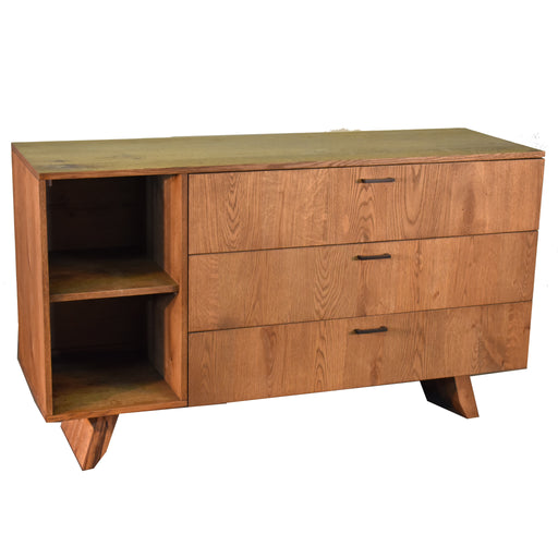 Gold Coast 3 Drawer Dresser - Oak - Crafters and Weavers