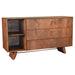 Gold Coast 3 Drawer Dresser - Special Walnut - Crafters and Weavers