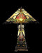 OUT OF STOCK Tiffany style Stained glass Table Lamp QHS181816 - Crafters and Weavers