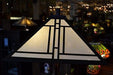 Tiffany Mission style Stained glass Floor Lamp PAG18FL - Crafters and Weavers