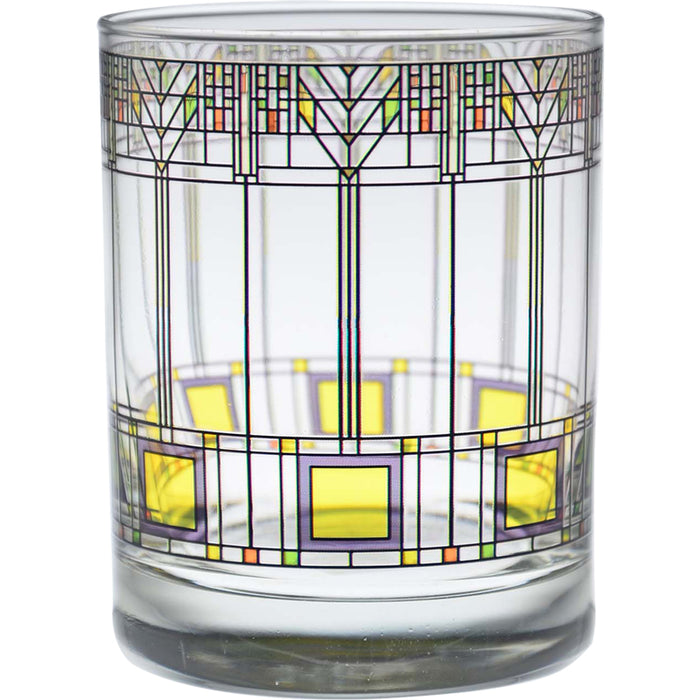 Frank Lloyd Wright - Tree of Life Old Fashion Glass - Set of 2 - Crafters and Weavers