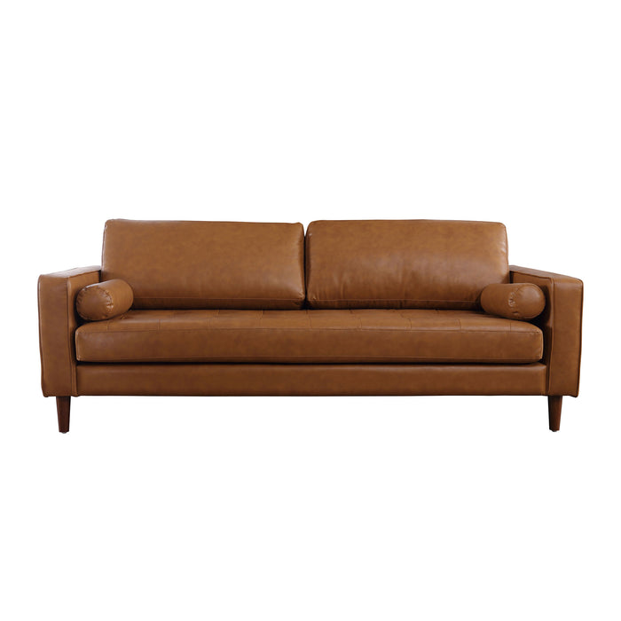 Frederick Modern Contemporary Leather Sofa