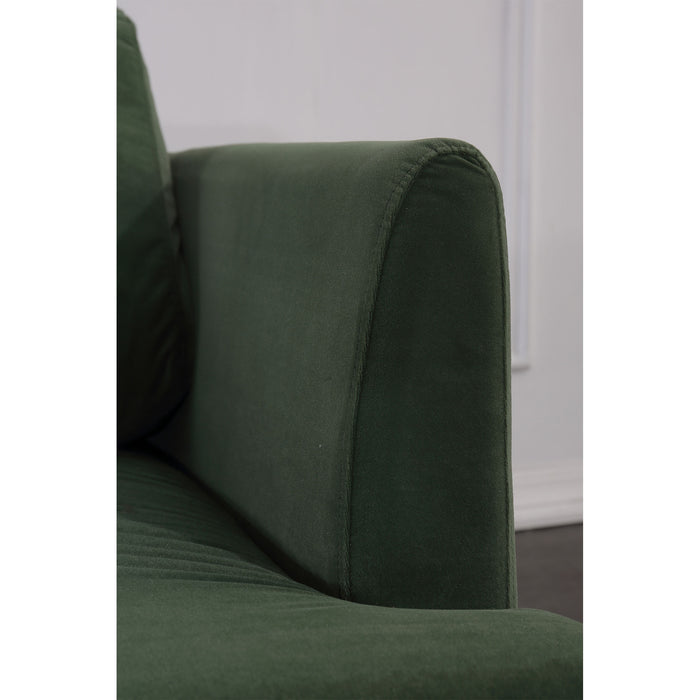 Minae Modern Contemporary Velvet Armchair