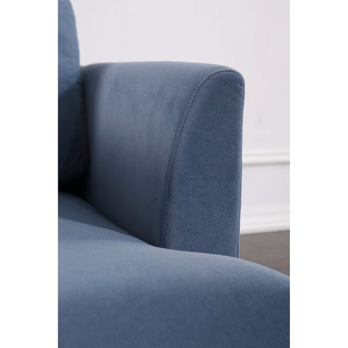 Minae Modern Contemporary Velvet Armchair