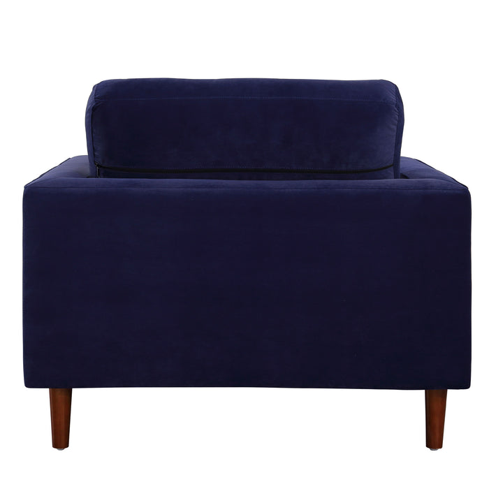 Frederick Modern Contemporary Velvet Armchair