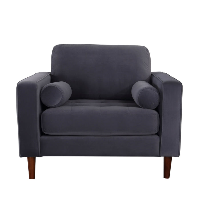 Frederick Modern Contemporary Velvet Armchair