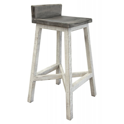 Stonegate Solid Wood Bar Stool - 30" Seat Height - Crafters and Weavers