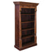 Artifact Collection Carved Column Bookcase - One of a Kind - Crafters and Weavers