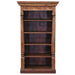 Artifact Collection Carved Column Bookcase - One of a Kind - Crafters and Weavers