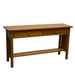 Mission Oak Console Table With 2 Drawers - Michael's Cherry (MC1) - Crafters and Weavers
