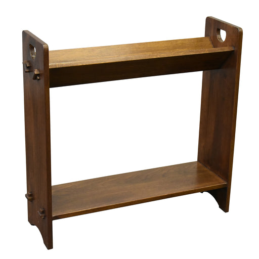 Mission / Arts and Crafts Book and Magazine Stand - Walnut (W1) - Crafters and Weavers