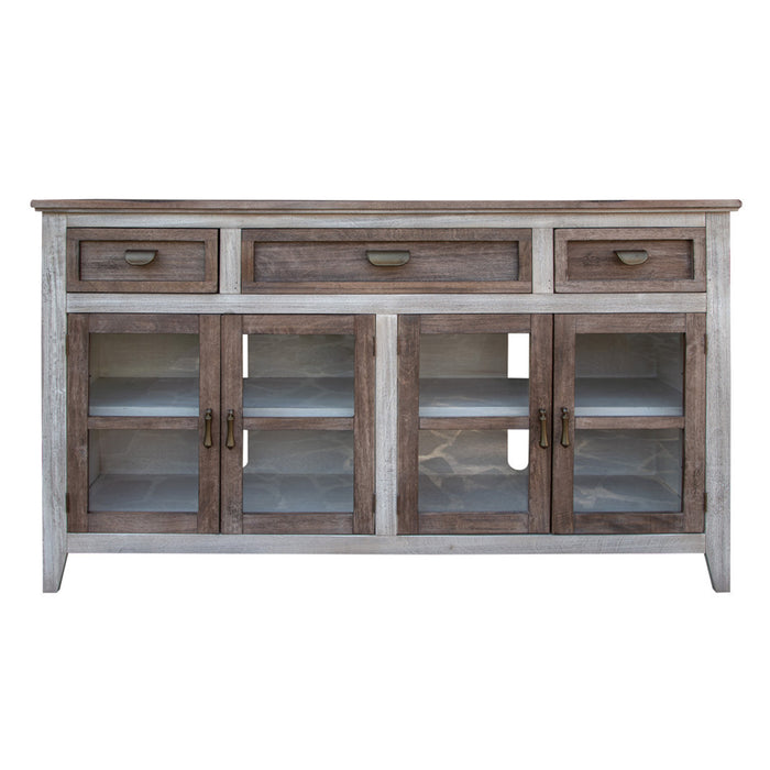 Sahara Solid Wood Rustic Console Table